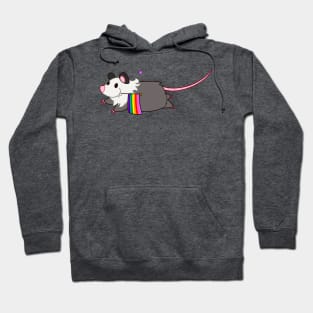 This possum is cheering you on! Hoodie